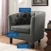 Prospect Upholstered Fabric Armchair / EEI-2551