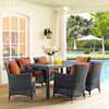 Summon 7 Piece Outdoor Patio Sunbrella® Dining Set / EEI-2334