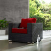 Summon Outdoor Patio Fabric Sunbrella® Armchair / EEI-1864