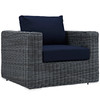 Summon Outdoor Patio Fabric Sunbrella® Armchair / EEI-1864