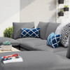 Commix 6-Piece Sunbrella® Outdoor Patio Sectional Sofa / EEI-5586