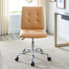 Prim Armless Mid Back Office Chair / EEI-1533