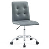 Prim Armless Mid Back Office Chair / EEI-1533