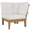 Marina Outdoor Patio Teak Corner Sofa / EEI-1146