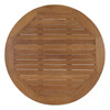 Marina Outdoor Patio Teak Round Coffee Table / EEI-1153