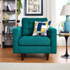 Empress Upholstered Fabric Armchair / EEI-1013