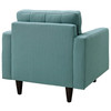 Empress Upholstered Fabric Armchair / EEI-1013