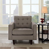 Empress Upholstered Fabric Armchair / EEI-1013