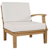 Marina Outdoor Patio Teak Right-Facing Sofa / EEI-1149