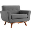 Engage Upholstered Fabric Armchair / EEI-1178
