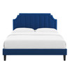 Sienna Performance Velvet Twin Platform Bed / MOD-6908