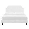 Sienna Performance Velvet Twin Platform Bed / MOD-6908