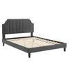 Sienna Performance Velvet Twin Platform Bed / MOD-6908