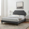 Sienna Performance Velvet Twin Platform Bed / MOD-6908