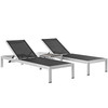 Shore 3 Piece Outdoor Patio Aluminum Set / EEI-2471