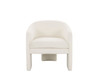 Modrest - Khan Modern Off White Fabric Accent Chair / VGOD-ZW-21102-CH