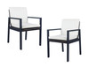 Renava Cuba - Modern Outdoor Dining Chair Set of 2 / VGPD-296.53-DC