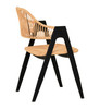 Modrest Gayle - Modern Rattan Dining Chair Set of 2 / VGFH-0117052-CR-DC