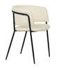 Modrest Chilton - Modern Off White Dining Chair Set of 2 / VGFH-0129152-WB-DC