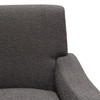 Cameron Accent Chair in Chair Boucle Textured Fabric w/ Black Leg / CAMERONCHCC