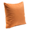 Set of (2) 16" Square Accent Pillows in Rust Orange Velvet / PILLOW16RT2PK