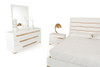 Nova Domus Juliet Italian Modern White & Rosegold Mirror / VGACJULIET-MIR