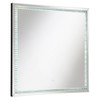 Noelle Square Wall Mirror with LED Lights / CS-961506