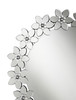 Cordelia Round Floral Frame Wall Mirror / CS-961622