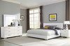 Felicity 4-piece Queen Bedroom Set White High Gloss / CS-203500Q-S4L