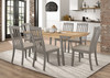 Nogales 7-piece Rectangular Dining Table Set Coastal Grey / CS-109811-S7