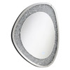 Mirage Acrylic Crystals Inlay Wall Mirror with LED Lights / CS-961504