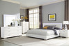 Felicity 5-piece California King Bedroom Set White Gloss / CS-203500KW-S5L
