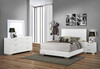 Felicity 4-piece Queen Bedroom Set White High Gloss / CS-203501Q-S4L
