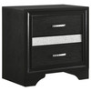 Miranda 4-piece Full Bedroom Set Black / CS-206361F-S4