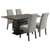 Stanton 5-piece Rectangular Dining Table Set Grey / CS-102061-S5