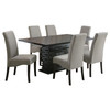 Stanton 7-piece Rectangular Dining Table Set Grey / CS-102061-S7