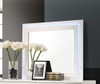 Felicity Wood LED Dresser Mirror White High Gloss / CS-203504LED