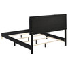 Kendall Upholstered Eastern King Panel Bed Black / CS-224451KE