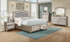 Bling Game 5-piece Eastern King Bedroom Set Platinum / CS-204180KE-S5