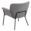 Davina Upholstered Flared Arms Accent Chair Ash Grey / CS-905614