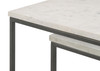 Medora 3-piece Nesting Table with Marble Top / CS-936016