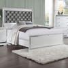 Eleanor Wood Queen Panel Bed White / CS-223561Q