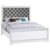 Eleanor Wood Queen Panel Bed White / CS-223561Q