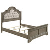 Manchester Wood Queen Panel Bed Wheat Brown / CS-222891Q