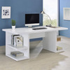 Alice Writing Desk White with Open Shelves / CS-801455