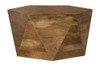 Zalika Hexagonal Coffee Table Natural / CS-724188