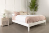 Hounslow California King Universal Platform Bed White / CS-306128KW