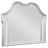 Evangeline Camel Top Dresser Mirror Silver Oak / CS-223394