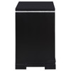 Cappola 2-drawer Nightstand Black / CS-223362