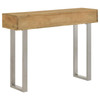 Draco Console Table with Hand Carved Drawers Natural / CS-953512